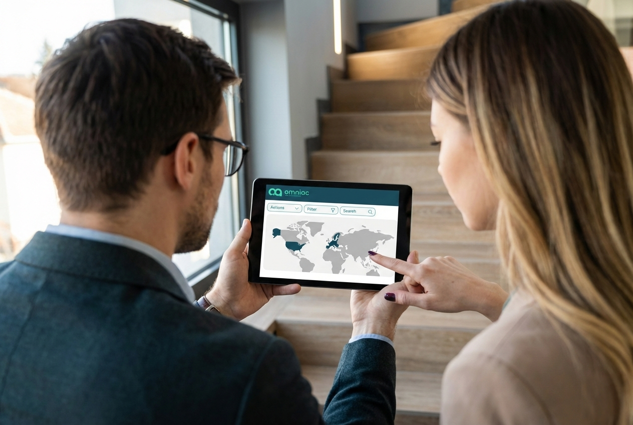 External Attack Surface Monitoring (EASM) with the omniac Business Platform.